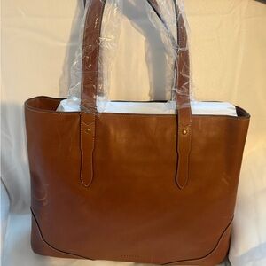 Tecovas Tan Leather Shoulder Bag